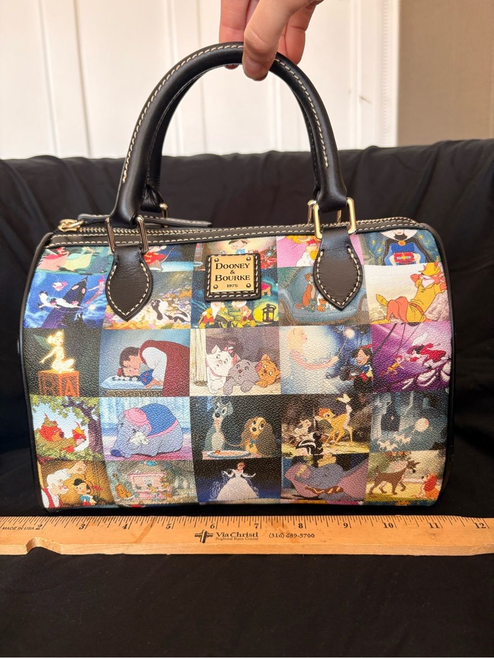 Dooney & Bourke “Golden Age” Disney Film Scenes Purse